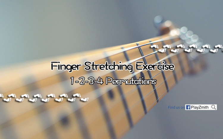 Finger Stretching Exercise: 1-2-3-4 Permutations