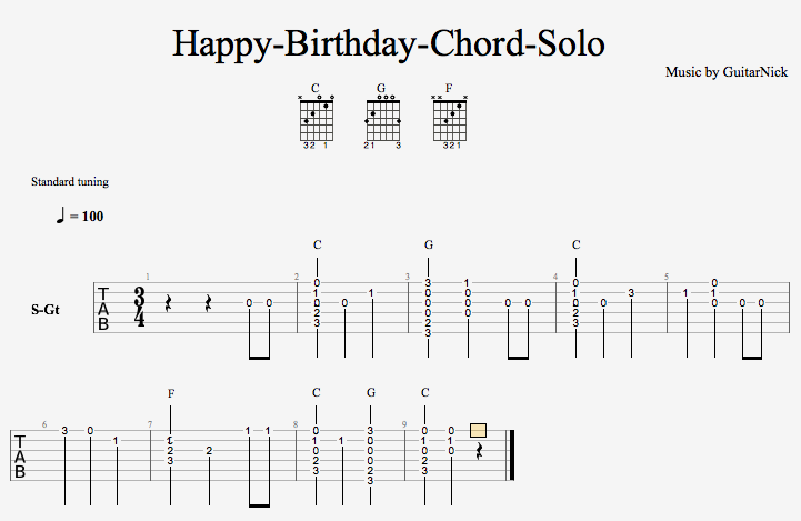 Chord Solo
